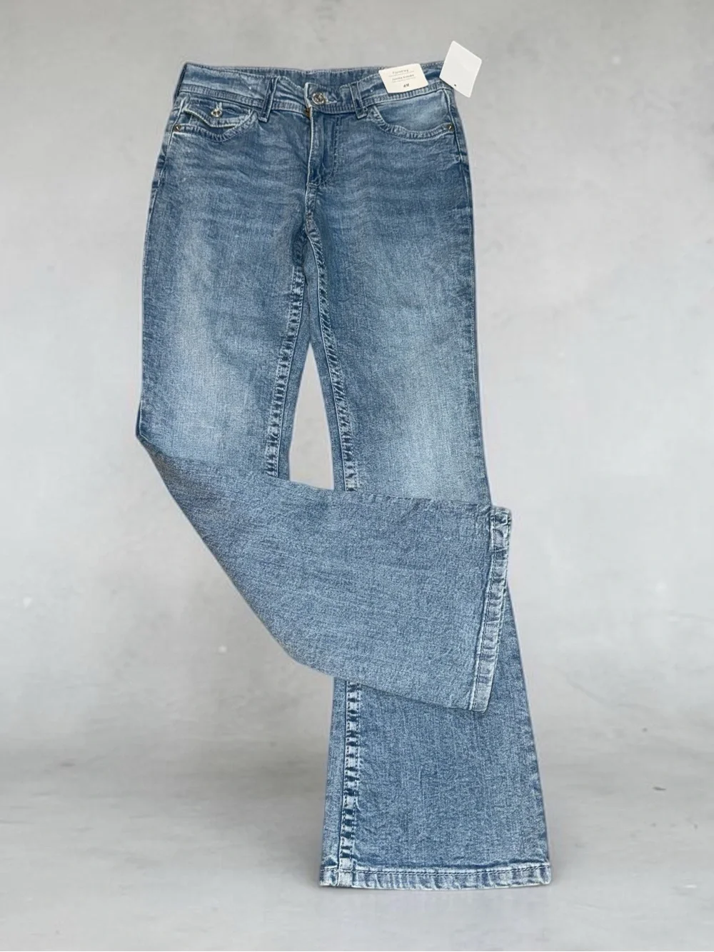 Girls H & M Flared Denim Jeans 14 NEW